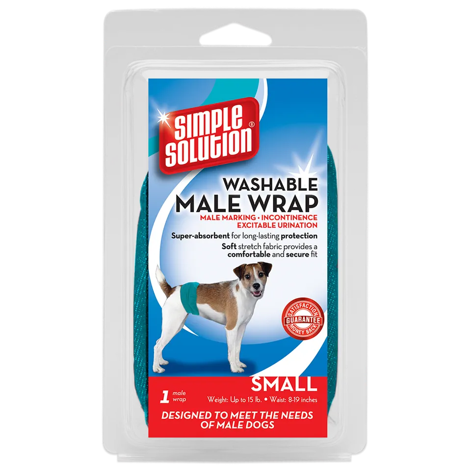 Simple Solution Diapers Wraps fascia maschio Small lavabile