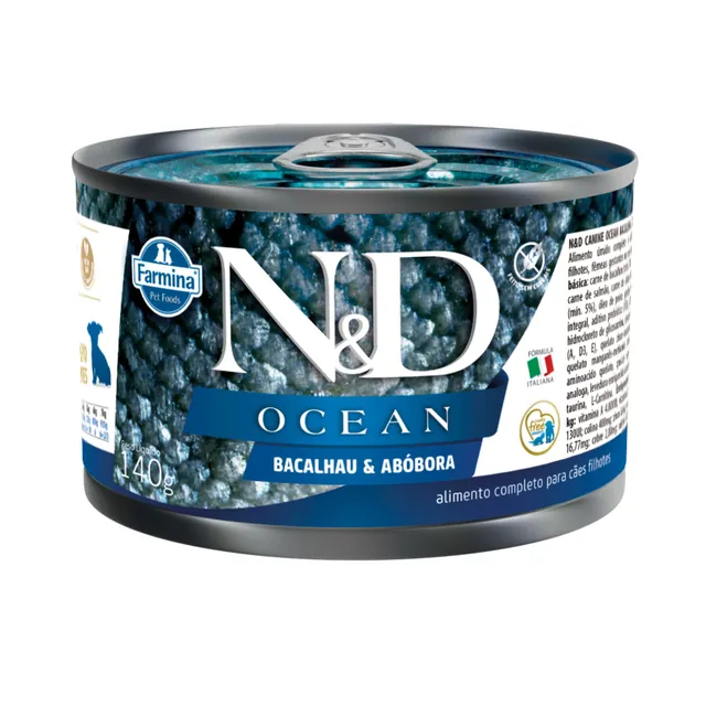 Farmina N&D Ocean Merluzzo Crocchette Cane Puppy Mini 800 g