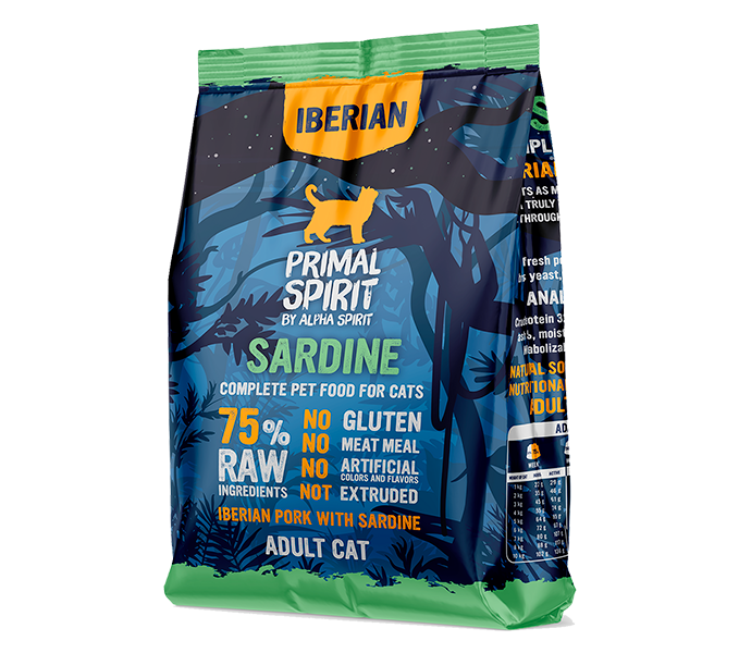 Primal Spirit Iberian Sardine crocchette gatti 1 kg sardina