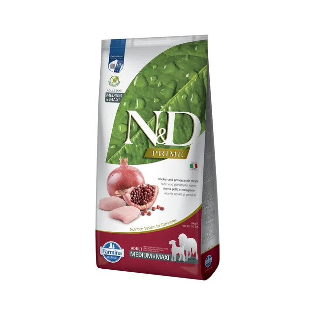 Farmina N&D Prime Pollo Melograno Medium/Maxi 12kg