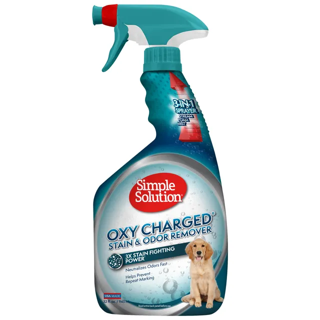 Simple Solution Heavy Duty Oxy Charged smacchiatore urina cani gatti