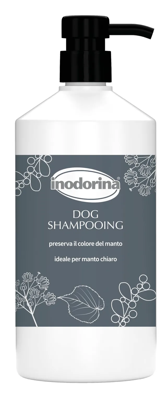 Inodorina Nudo & Crudo Shampoo Manti Bianchi Uva Ursina 1 L