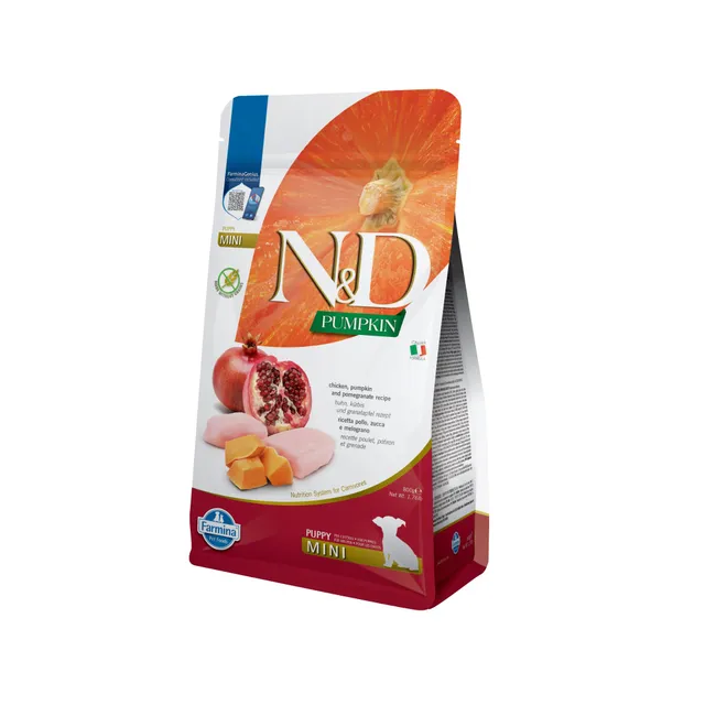 Farmina N&D Pumpkin pollo puppy mini 800 gr zucca melograno