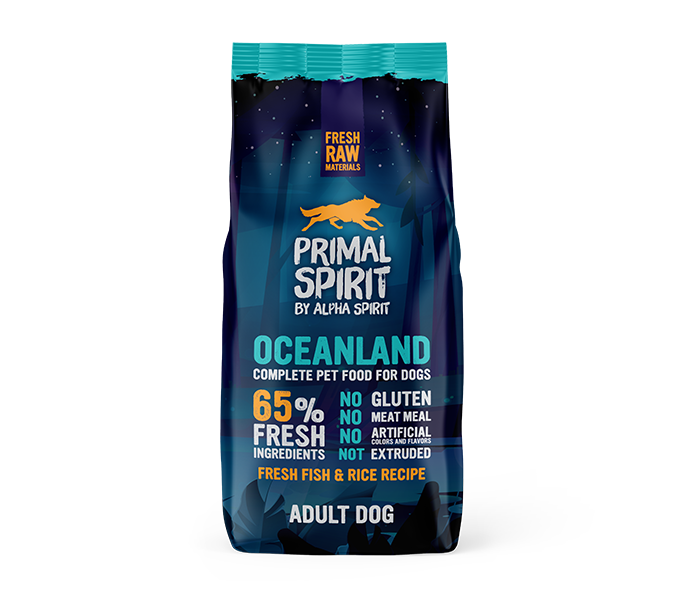 Primal Spirit Packs Oceanland Pack Cani Misto Pesce Omega