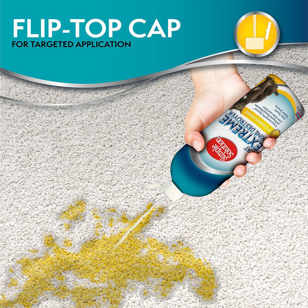 Simple Solution Heavy Duty Removal detergente urina gatto forte