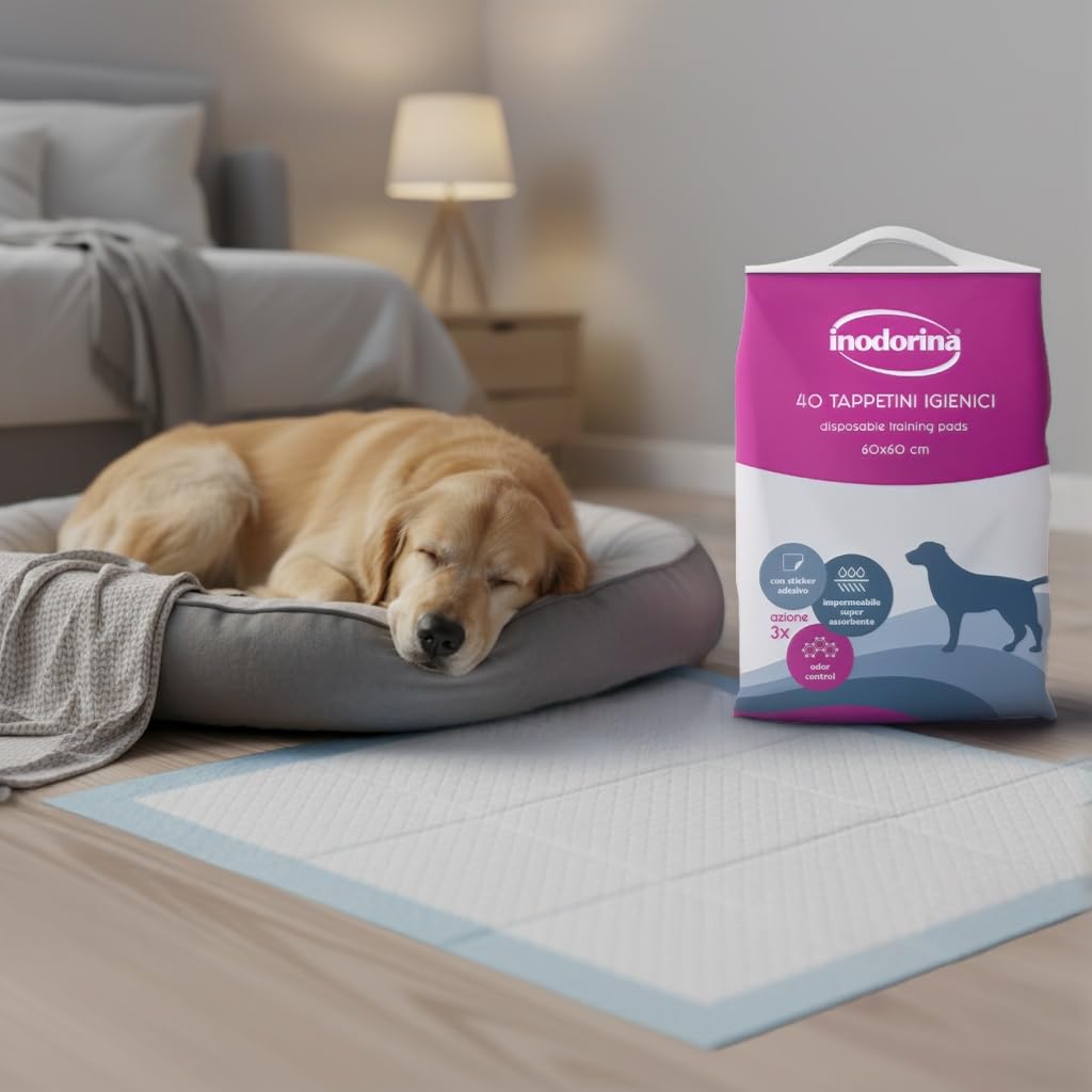 Inodorina Training Tappetini Igienici 60x60 Neutro 40pz