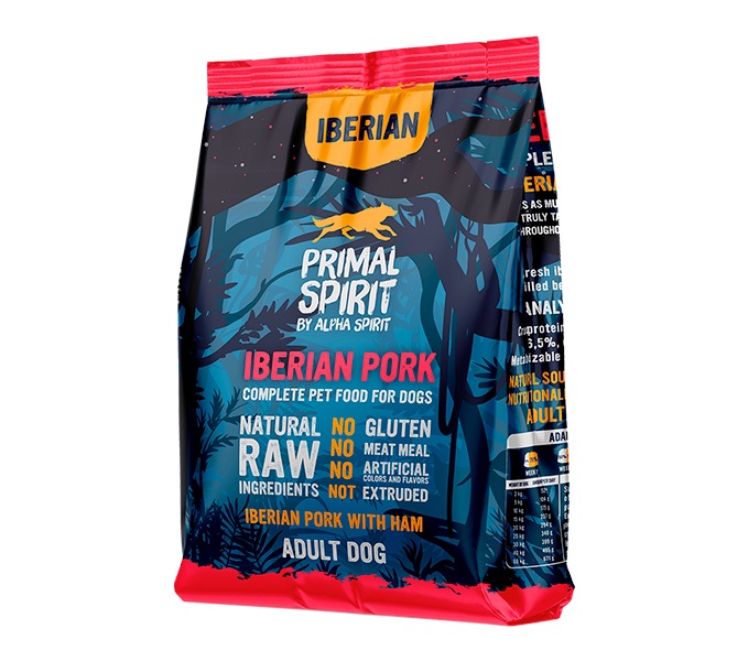 Primal Spirit Iberian Pork crocchette cani maiale 1 kg