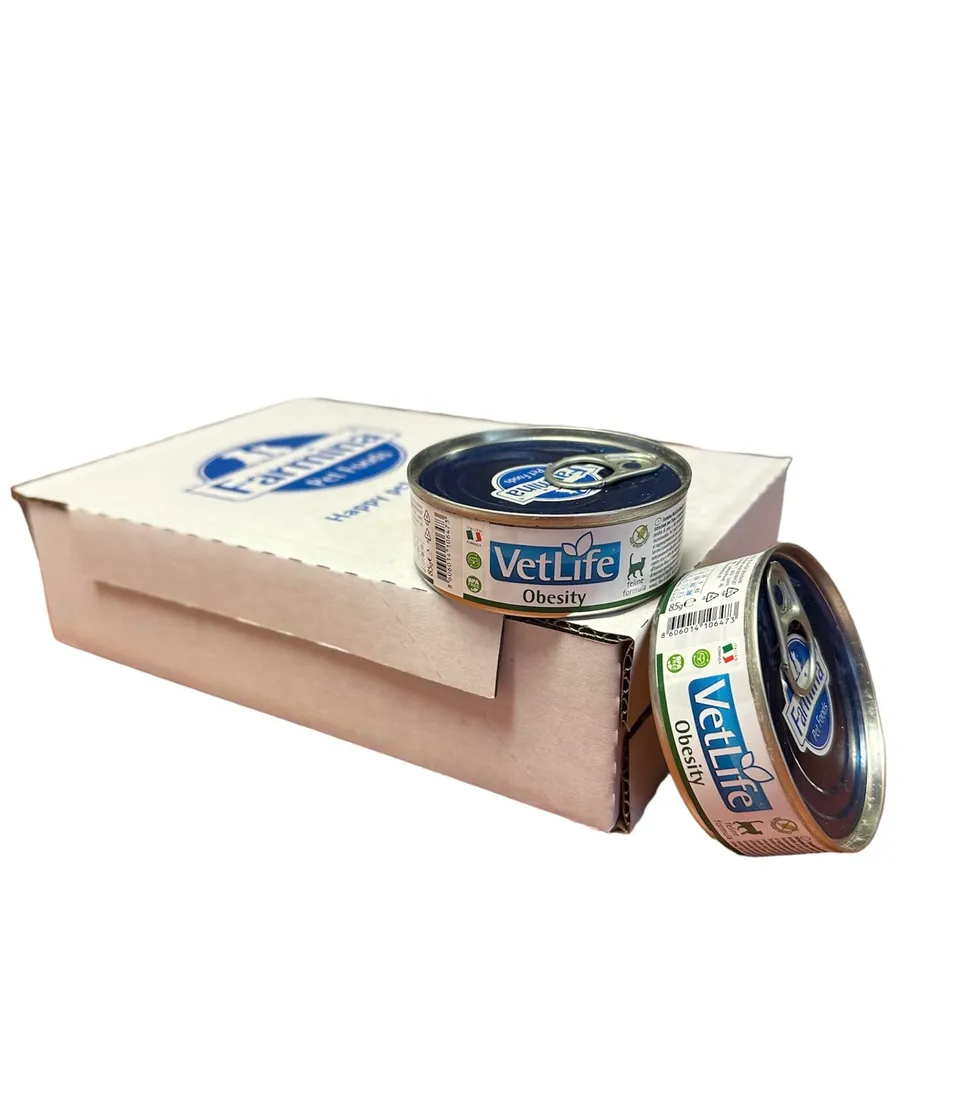 Farmina Vet Life umido gatto Obesity 12x85g dietetico