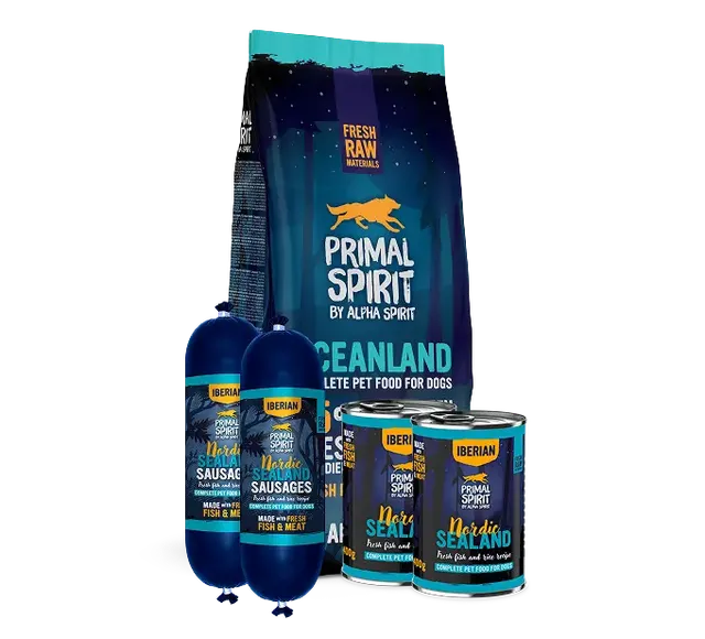 Primal Spirit Packs Oceanland Pack Cani Misto Pesce Omega