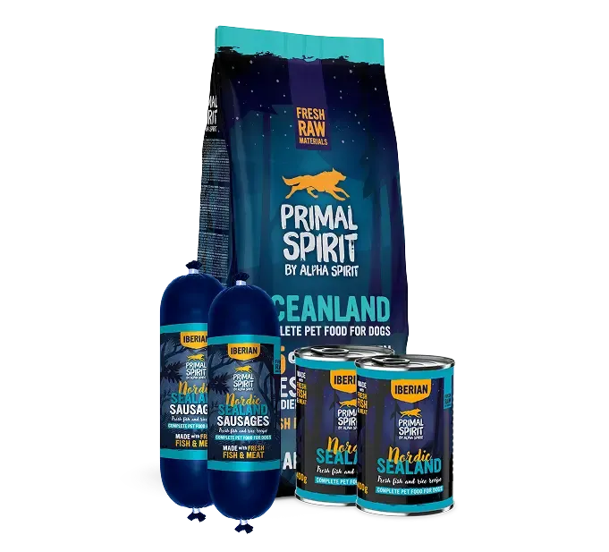 Primal Spirit Packs Oceanland Pack Cani Misto Pesce Omega