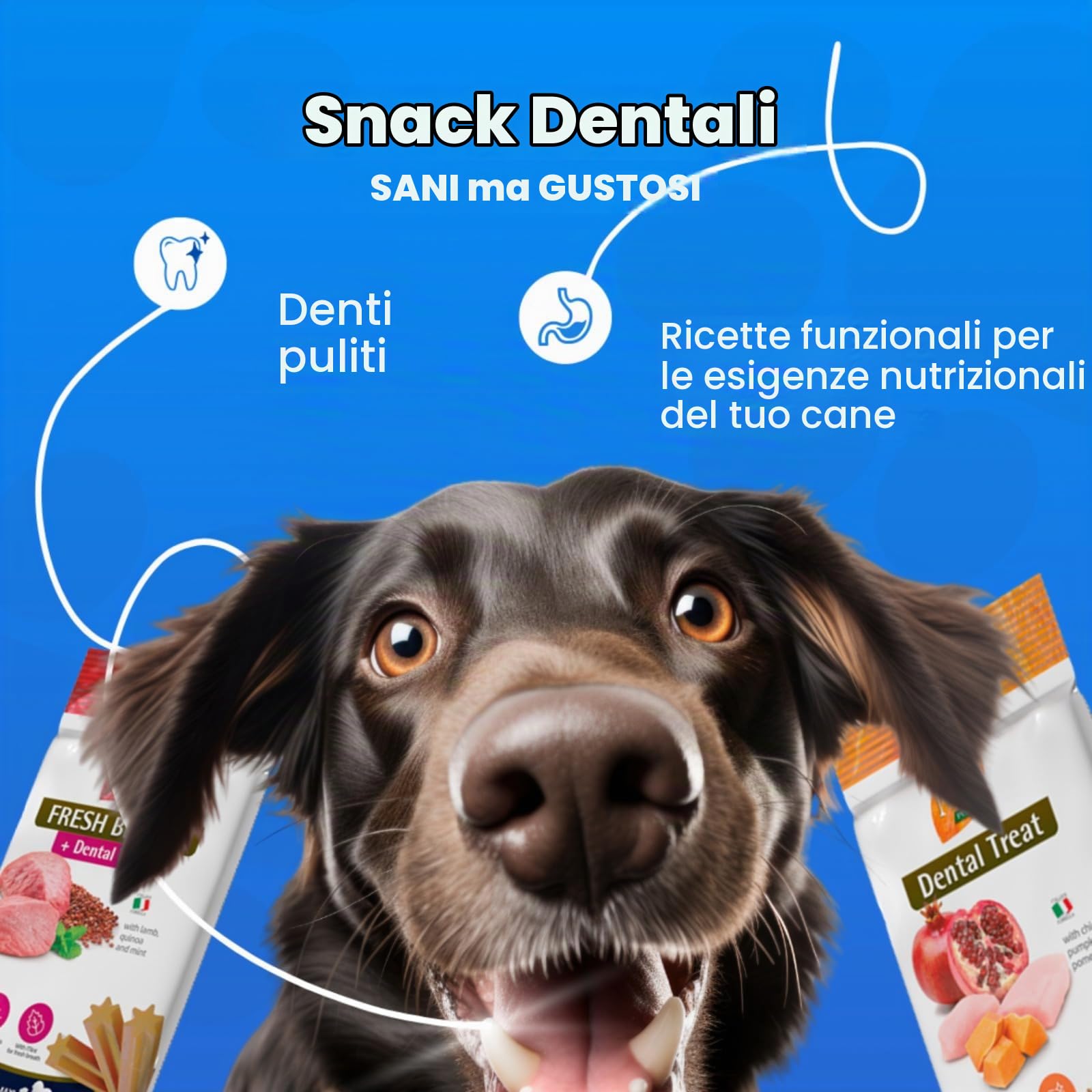 Farmina N&D Quinoa Fresh Breath Treat agnello 15 pezzi alito