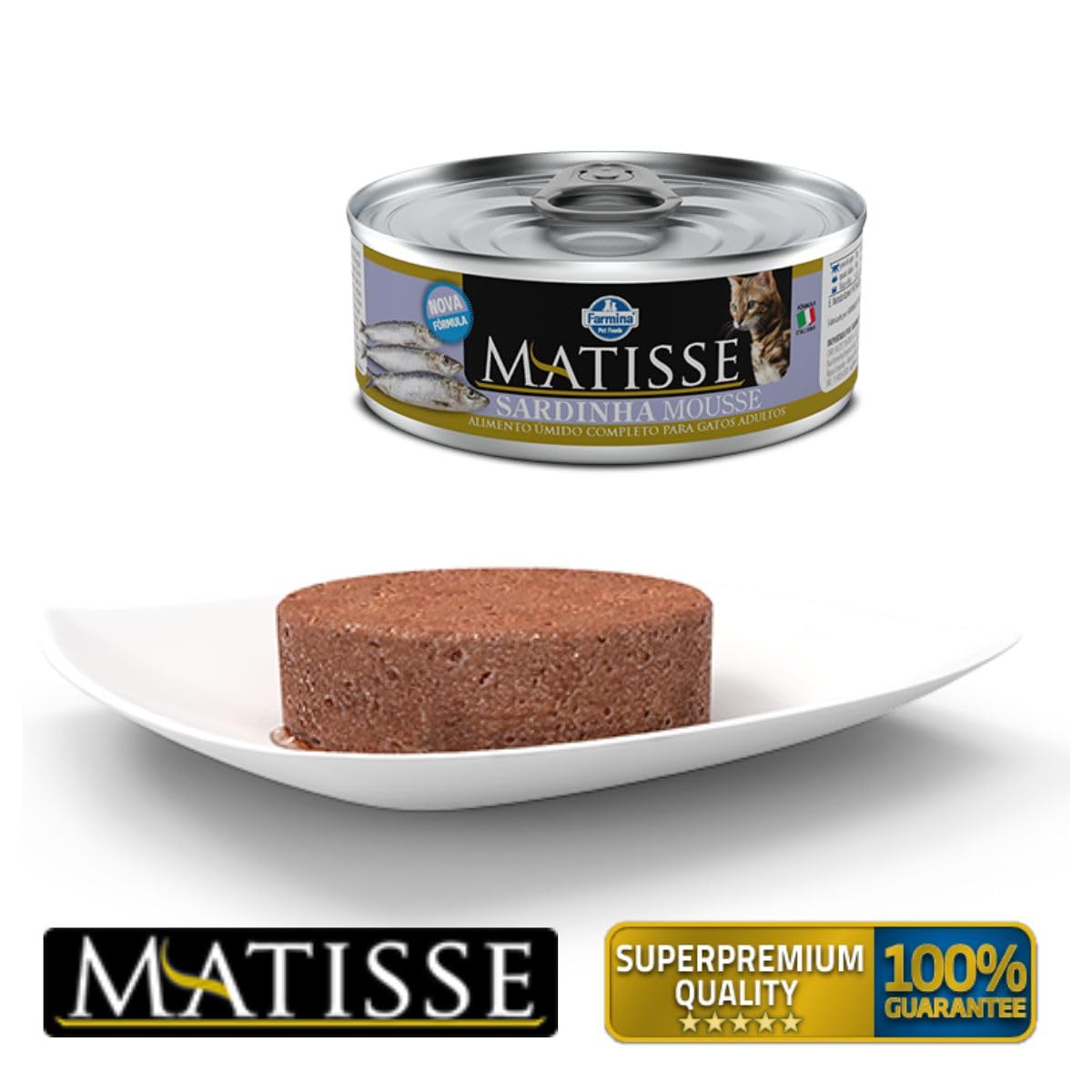 Farmina Matisse mousse sardine cibo umido gatto 85 g
