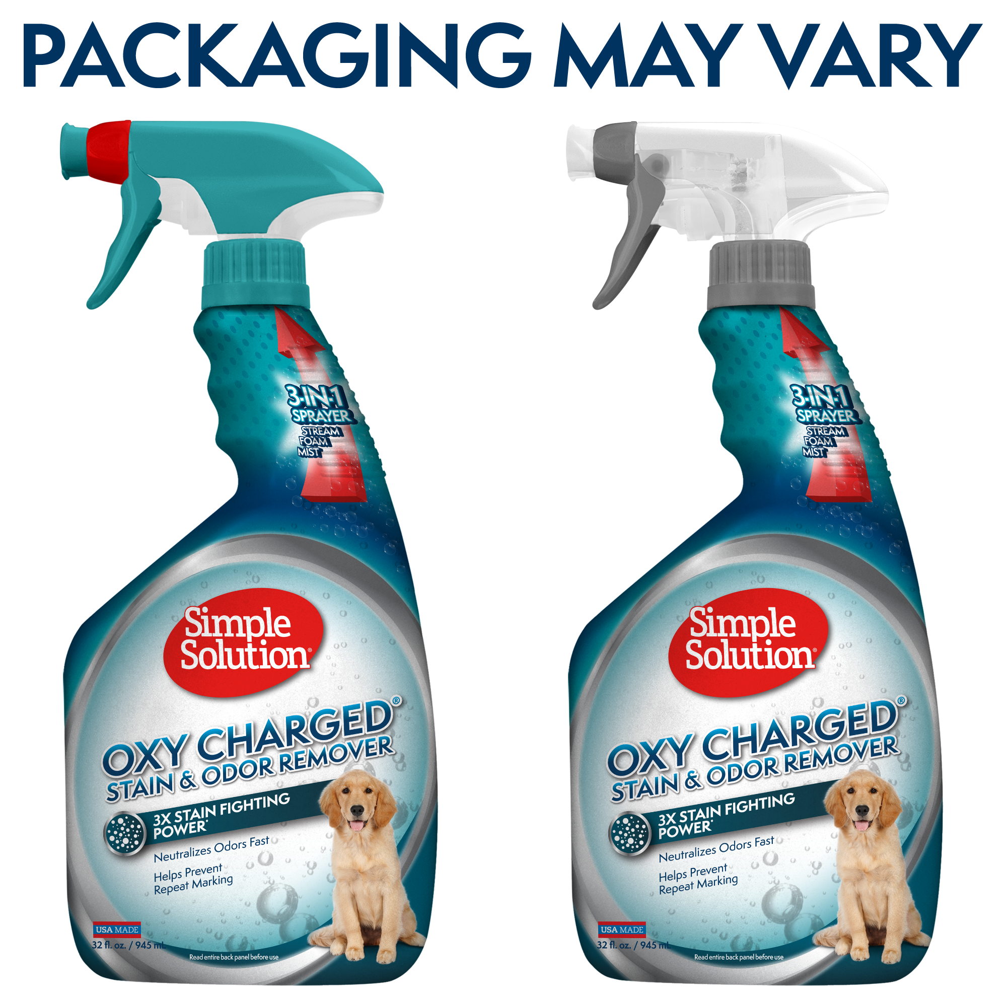 Simple Solution Heavy Duty Oxy Charged smacchiatore urina cani gatti