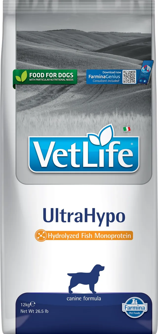 Farmina Vet Life Ultrahypo cibo dietetico cane adult 12 kg