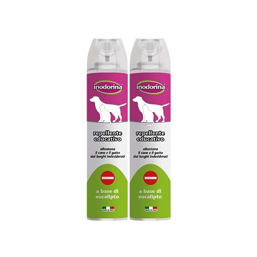 Inodorina Casa Spray Attrattivo Educativo Cuccioli Gattini 2x300ml
