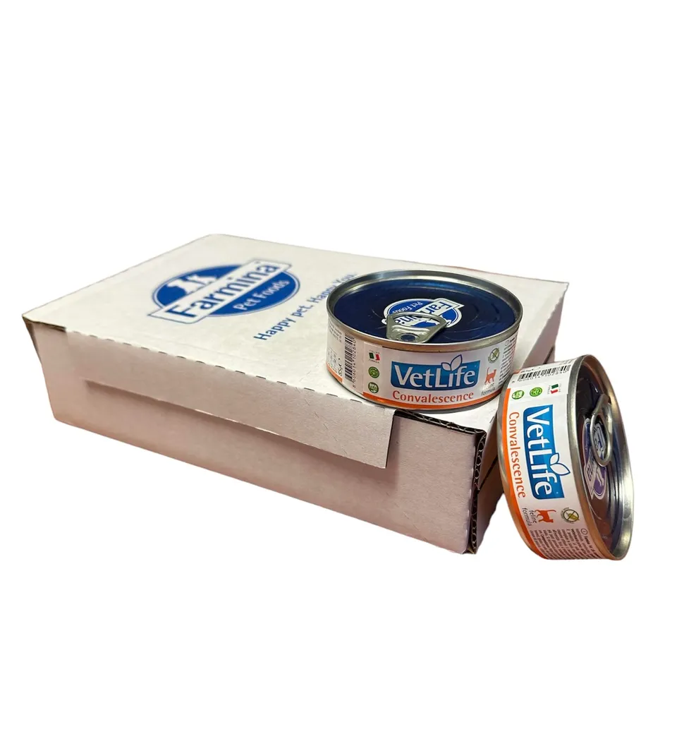 Farmina Vet Life Convalescence umido gatto 12x85g debilitati