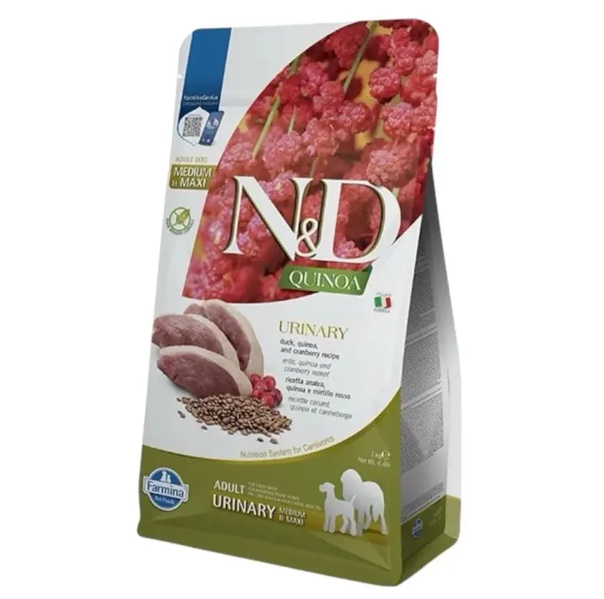 Farmina N&D Quinoa Urinary Anatra Cane Adult 7 kg