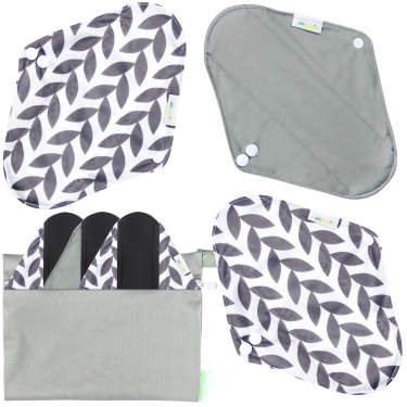 wegreeco For Women assorbenti lavabili donna 6 pezzi con wet bag