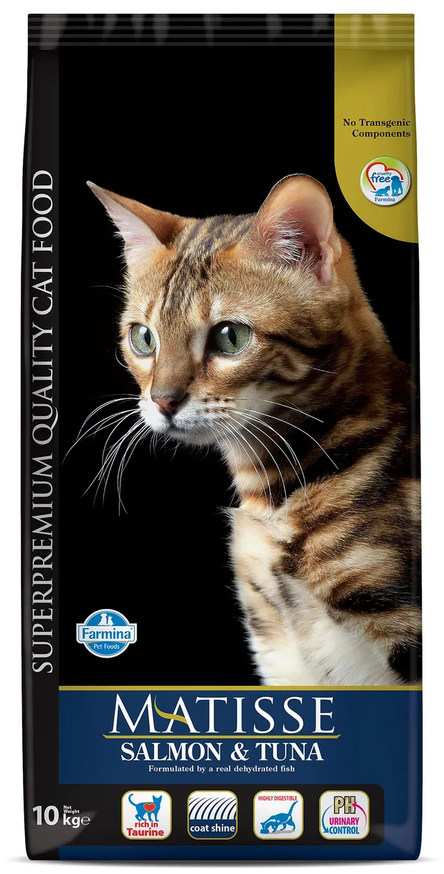 Farmina Matisse Salmone Tonno Crocchette Gatto 10 kg