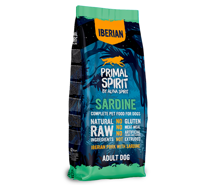 Primal Spirit Iberian Sardine crocchette cani 1 kg sardina