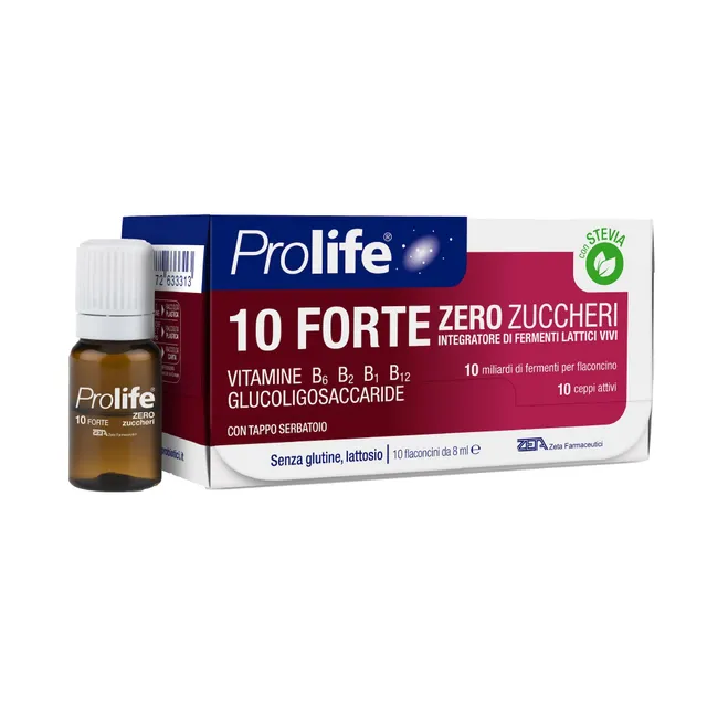 Prolife 10 Forte senza zucchero fermenti lattici 80 ml