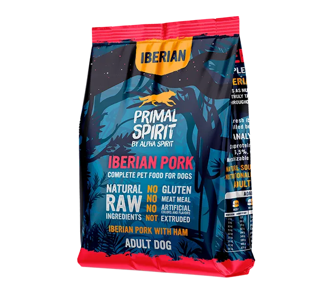 Primal Spirit Iberian Pork crocchette cani maiale 1 kg