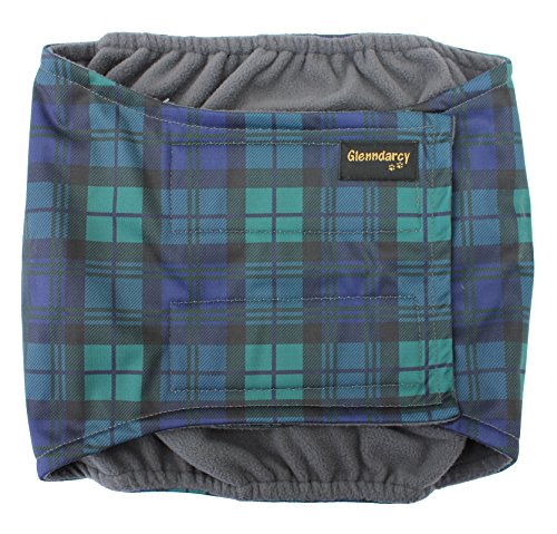 Glenndarcy Dog Season Nappy fascia cane Black Watch Medium