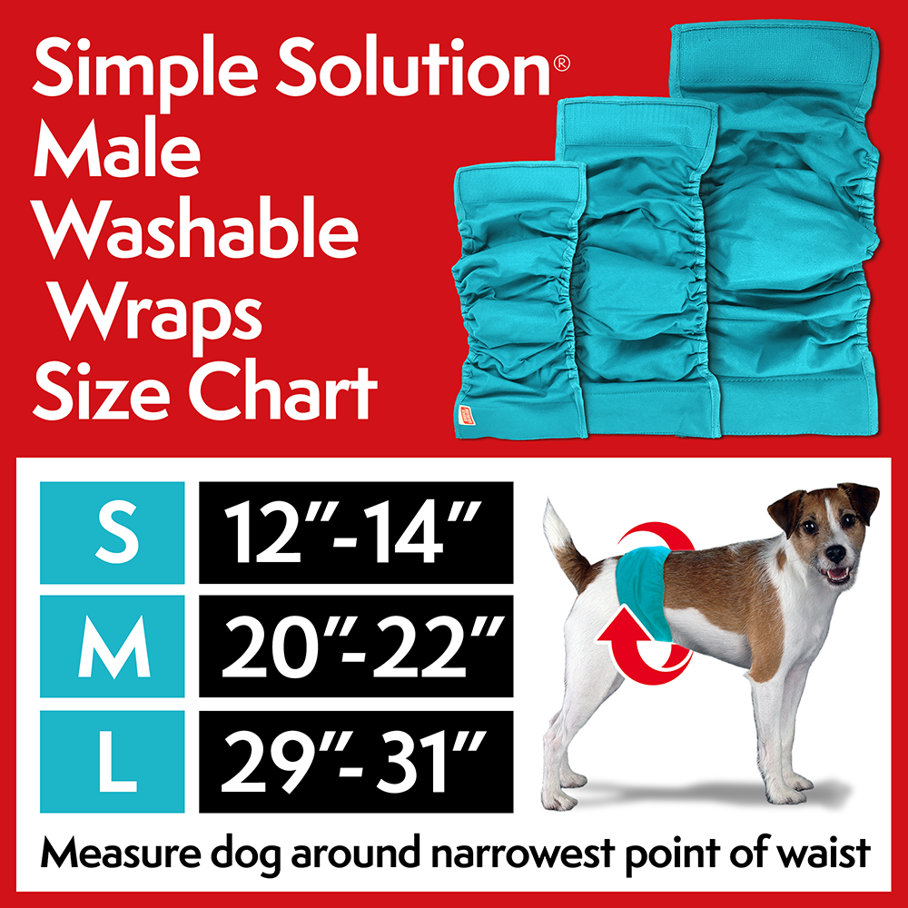 Simple Solution Diapers Wraps fascia maschio Small lavabile