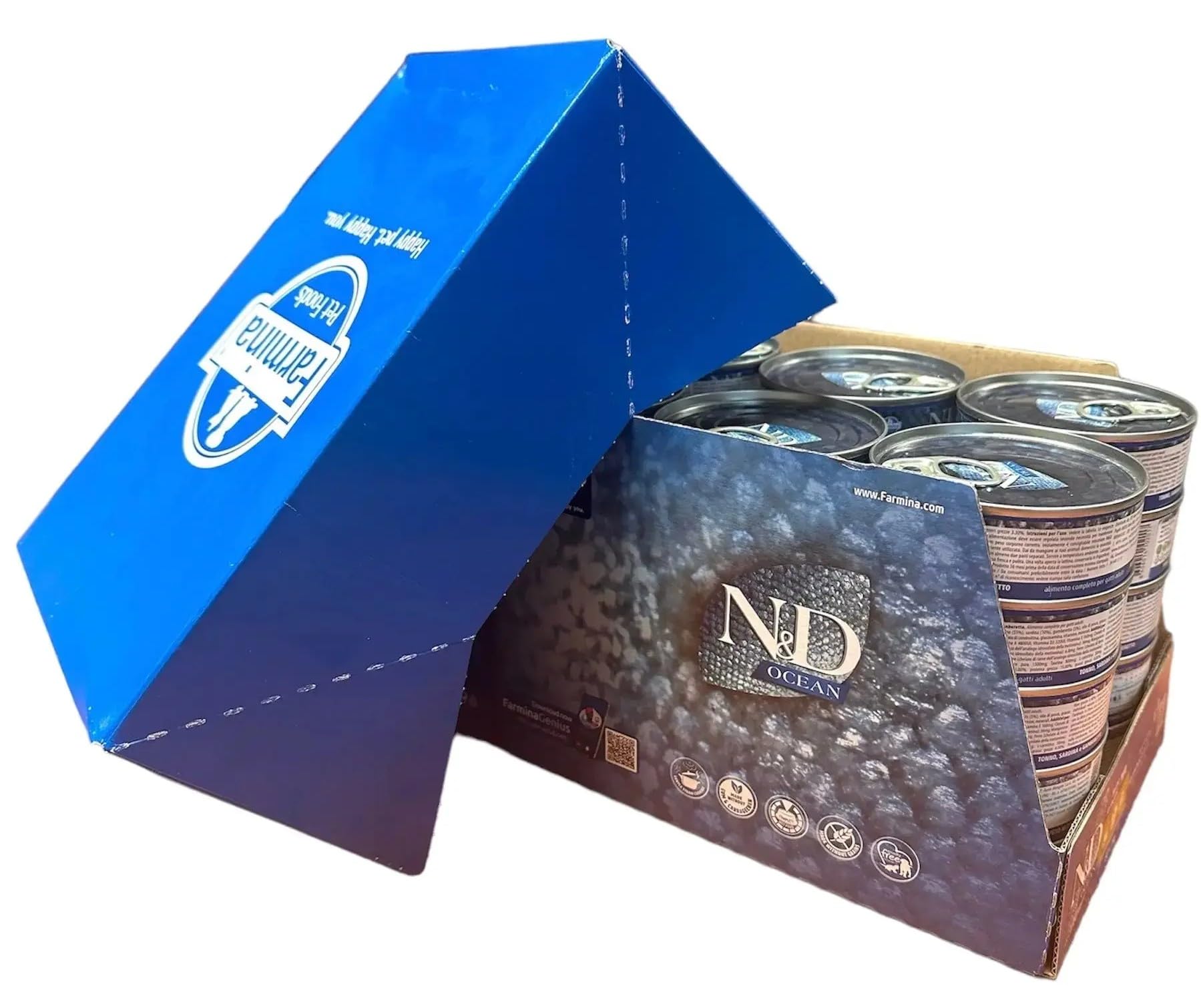 Farmina N&D Ocean Tonno Calamari umido gatto 70g