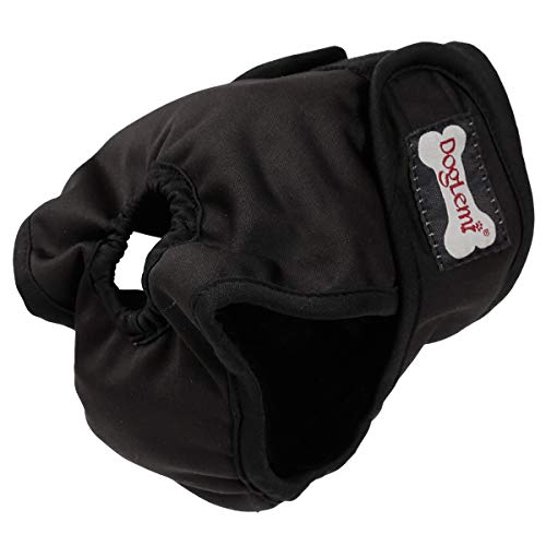 Bepetmia Pannolini Lavabili Cane Femmina Neri S 23-34cm