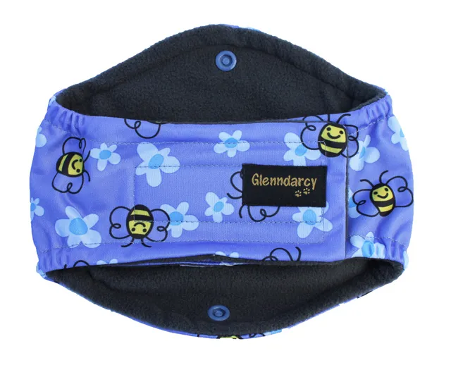 Glenndarcy Diamond Belly Band fascia cane M lungo Buzzy Bees