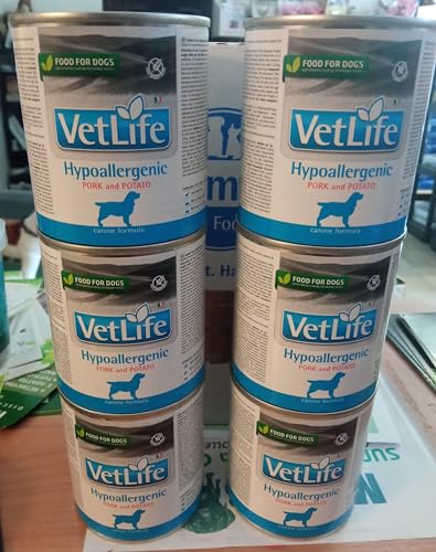 Farmina Vet Life Hypoallergenic umido maiale 6x300g cane