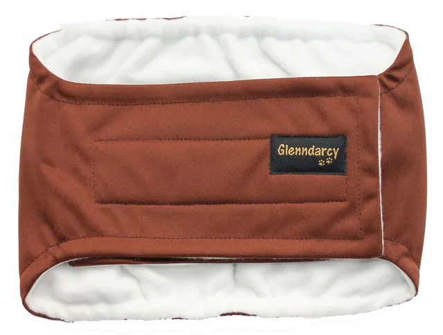 Glenndarcy Dog Belly Bands fascia cane L impermeabile