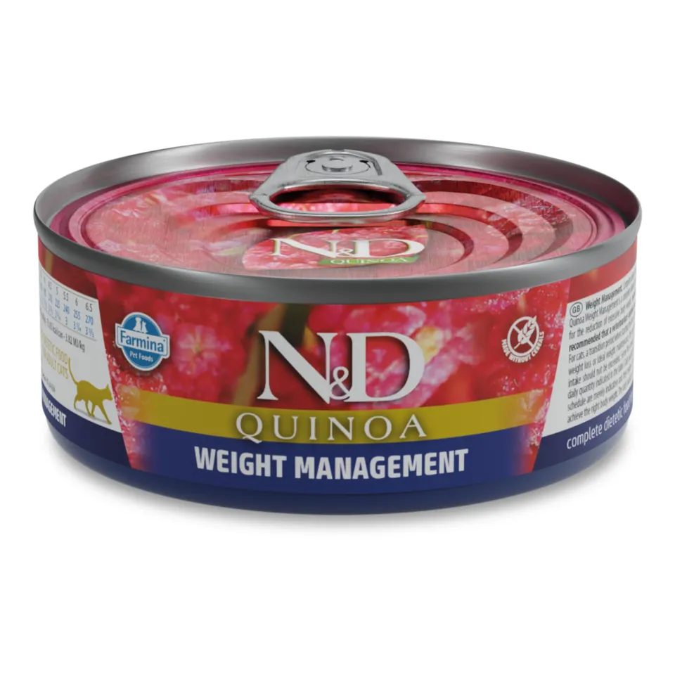 Farmina N&D Quinoa Weight Management Umido Gatto 80 g