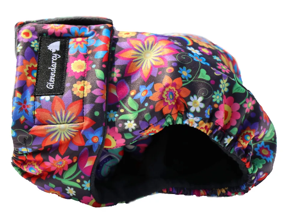 Glenndarcy Dog Season Nappy pannolino cane femmina Patchwork