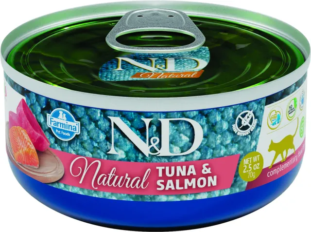 Farmina N&D Natural tonno salmone umido gatto 70 gr