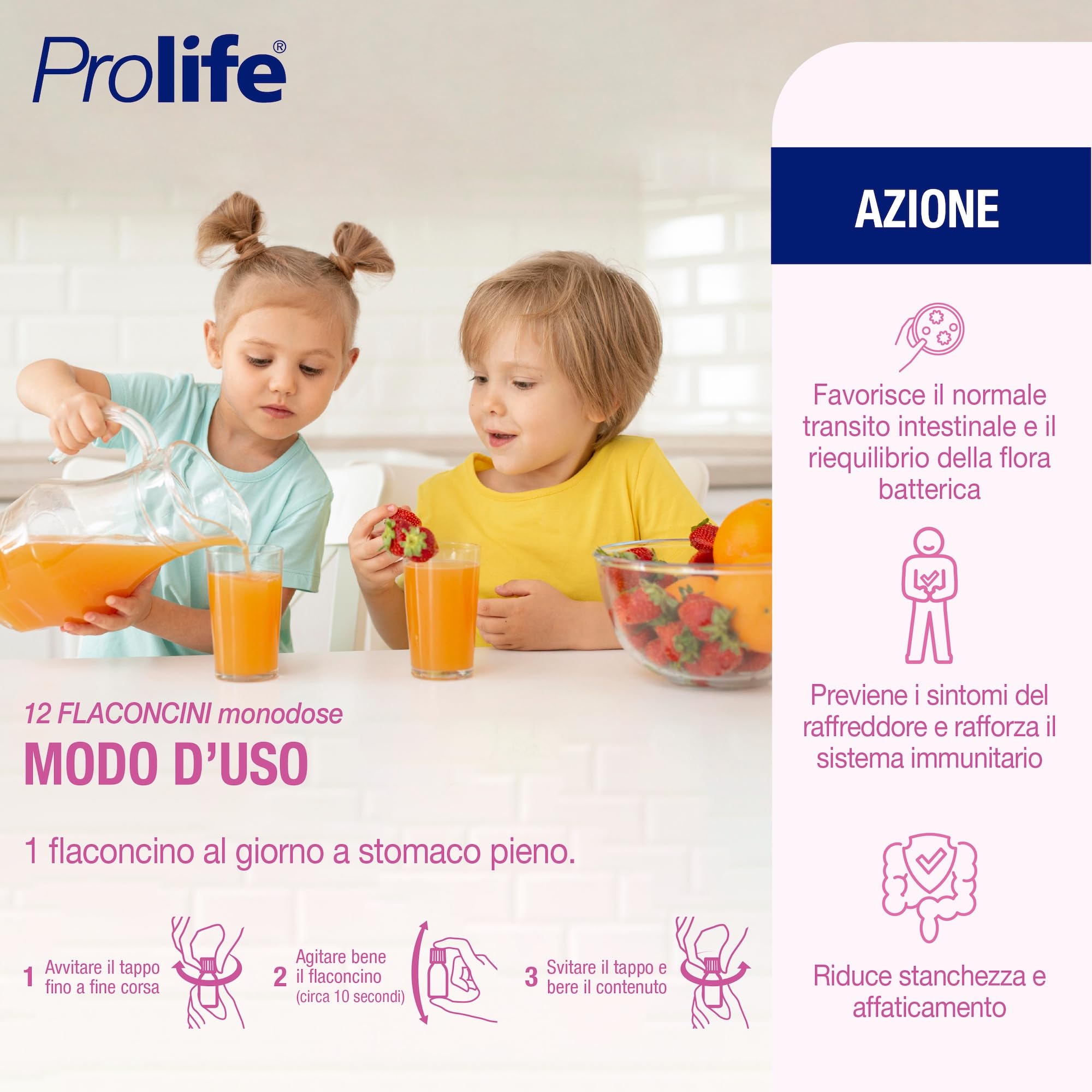 Prolife Pediatrico Fermenti Lattici Bambini 10x8 ml