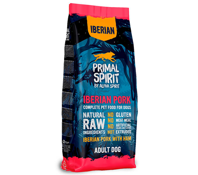 Primal Spirit Packs Iberian Pork cibo cani maiale iberico
